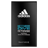Adidas - Ice Dive Intense Natural Spray, 50ml, comes in a sleek black box with white and blue text—a bold men’s fragrance that stands out in any collection.